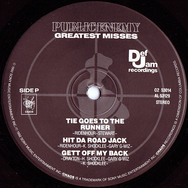 Master Release: Greatest Misses by Public Enemy