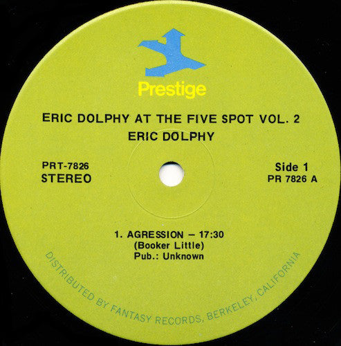 At The Five Spot Volume 2