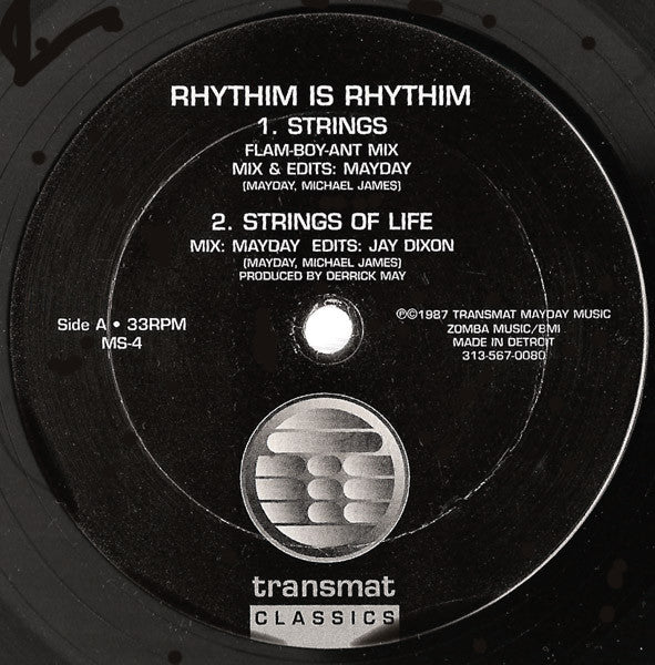 Master Release: Strings Of Life by Rhythim Is Rhythim