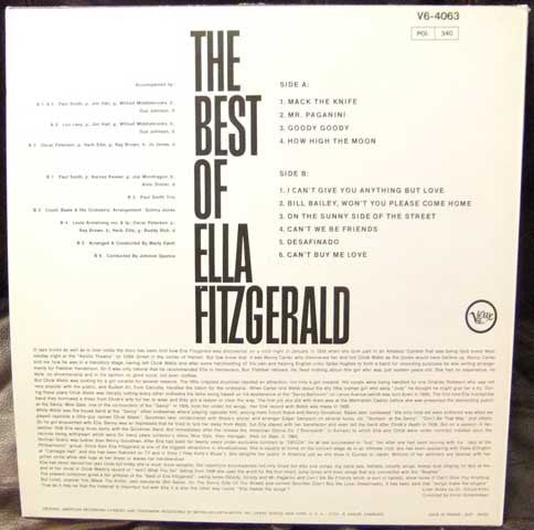 The Best Of Ella Fitzgerald