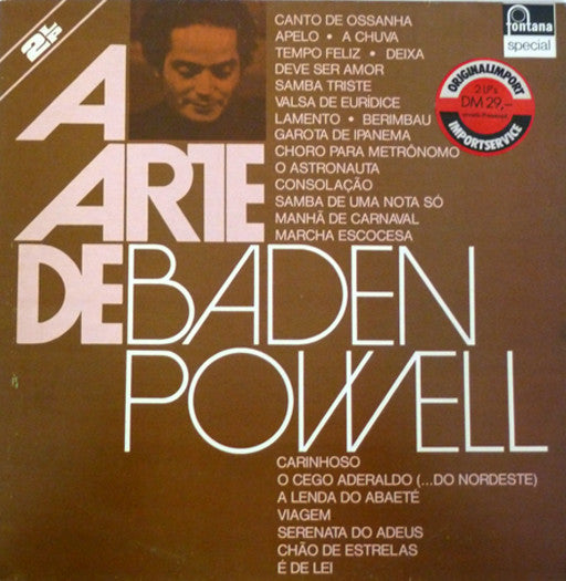 Release: A Arte De Baden Powell-Vinyl-Brazil-1986-6470 533/4-3450364