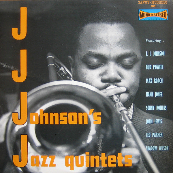 Release: J.J. Johnson's Jazz Quintets-Vinyl-France-None-SA 6029, 30 SA 6029, 6029-3414396