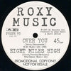 Roxy Music - Over You / Eight Miles High (Vinyl, 12