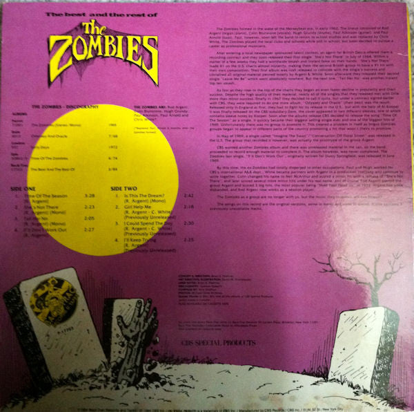 Master Release: The Best And The Rest Of The Zombies by The Zombies