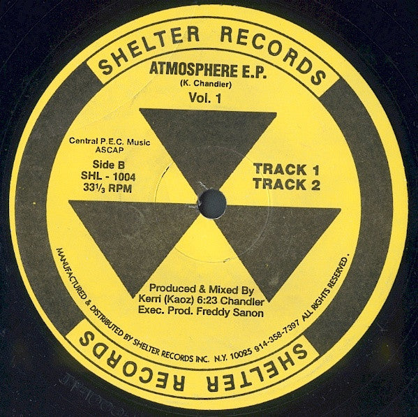 Release: Atmosphere E.P. Vol. 1-Vinyl-US-1994-SHL - 1004-1676821