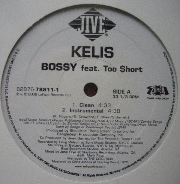 Master Release: Bossy by Kelis