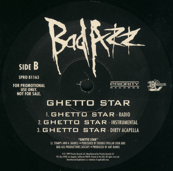Release: Ghetto Star-Vinyl-US-1999-SPRO 81163-2110052
