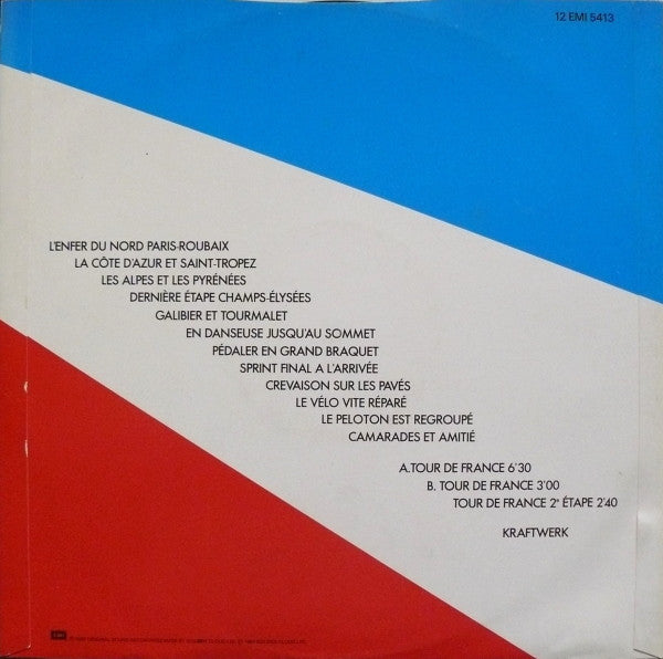 Release: Tour De France-Vinyl-UK-1983-12 EMI 5413, 12EMI 5413-1642704
