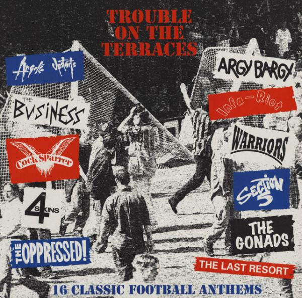 Release: Trouble On The Terraces - 16 Classic Football Anthems-Vinyl-UK-1996-STEP LP 91-3084031