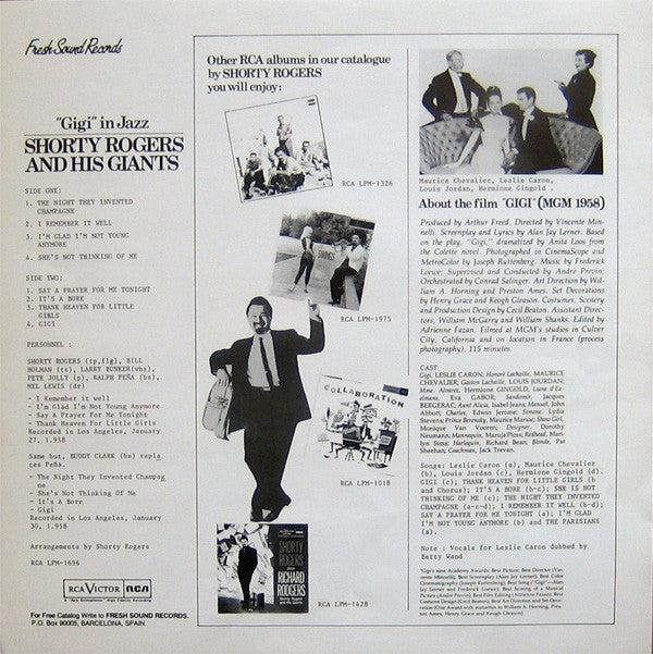 Release: "Gigi" In Jazz-Vinyl-Spain-1984-NL-45845, NL-45845-2687016