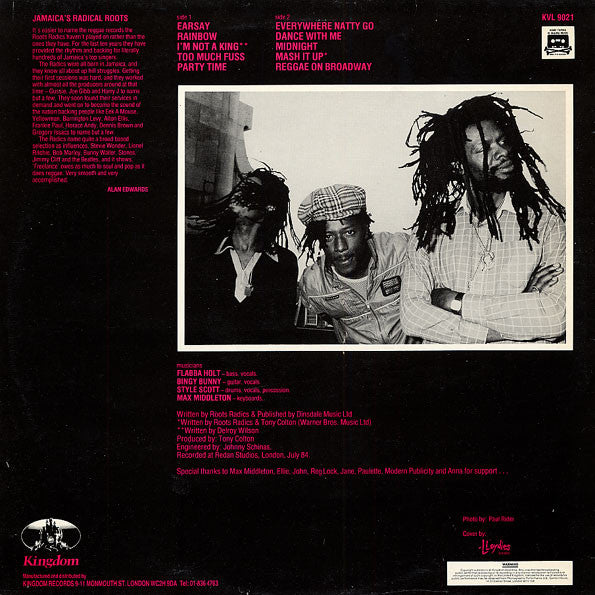 Master Release: Freelance by The Roots Radics