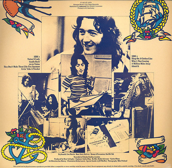 Master Release: Tattoo / Blueprint by Rory Gallagher