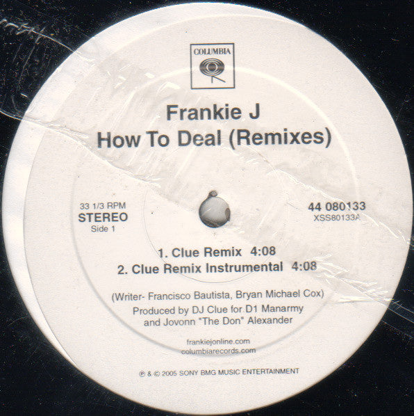 Master Release: How To Deal by Frankie J. (3)
