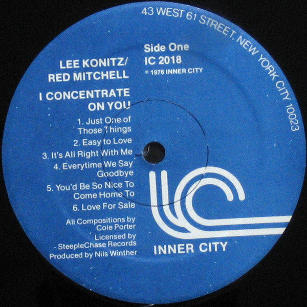Release: I Concentrate On You - A Tribute To Cole Porter-Vinyl-US-1976-IC 2018-2436055
