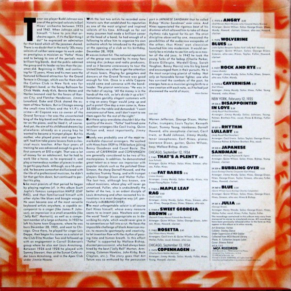 Release: South Side Swing (1934 - 1935)-Vinyl-US-1980-MCA-1311-3422334