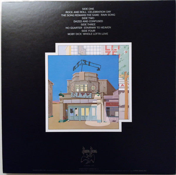 Release: The Soundtrack From The Film The Song Remains The Same-Vinyl-Japan-1976-P-5544~5N-13107806