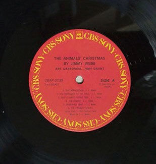 Master Release: The Animals' Christmas By Jimmy Webb by Art Garfunkel