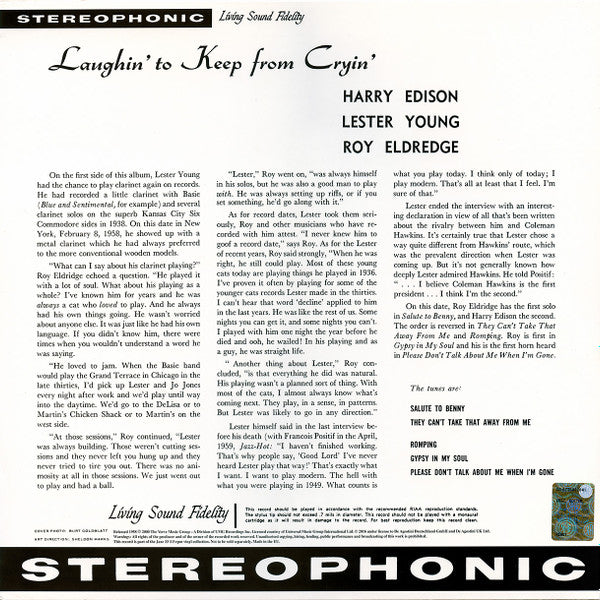 Release: Laughin' To Keep From Cryin'-Vinyl-Russia-2022-MGV-8316, MGV-8316-22411909