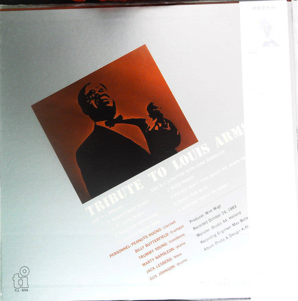 Release: Tribute To Louis Armstrong-Vinyl-Japan-1984-RJL-8094-19217626