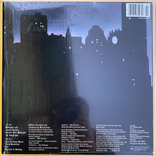 Release: Midnight Love-Vinyl-US-None-PC 38197-14718015