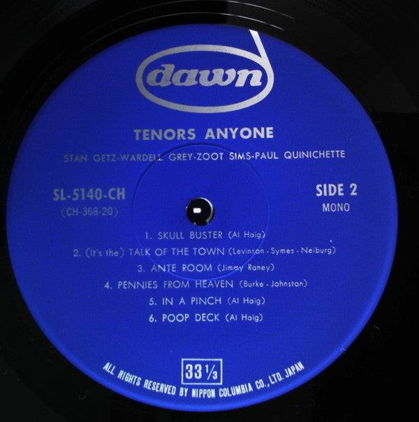 Tenors Anyone?