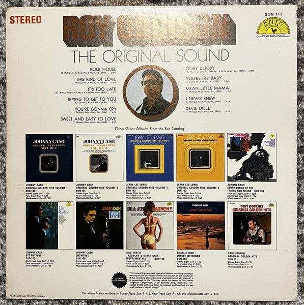 Master Release: At The Rock House by Roy Orbison