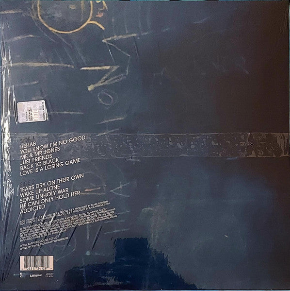 Master Release: Back To Black by Amy Winehouse