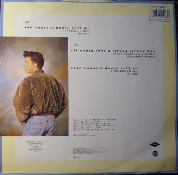 Master Release: She Wants To Dance With Me by Rick Astley