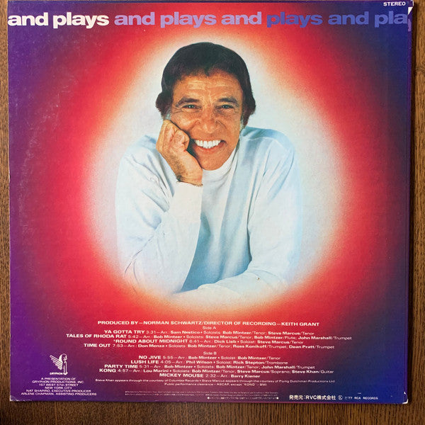 Release: Buddy Rich Plays And Plays And Plays-Vinyl-Japan-1977-RVJ-6002-20696176