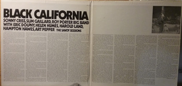 Release: Black California (The Savoy Sessions)-Vinyl-US-1976-SJL 2215-18995155