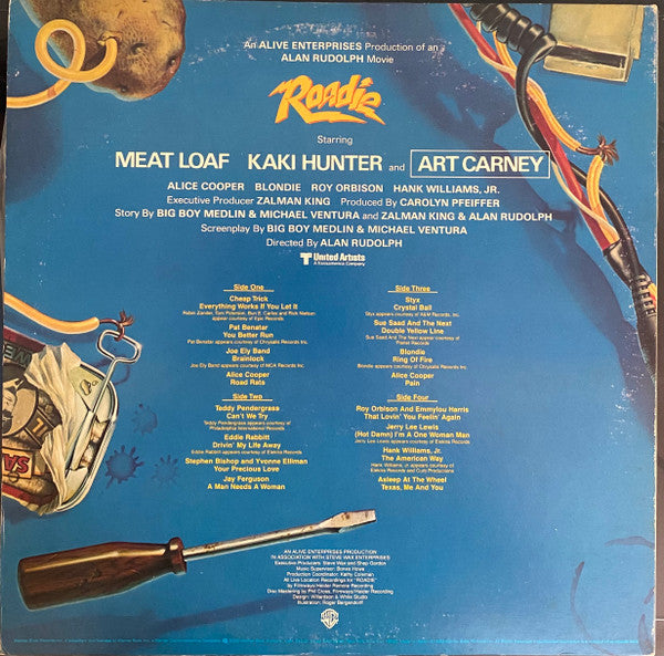 Release: Roadie (Original Motion Picture Sound Track)-Vinyl-Japan-1980-P-5585-6W-10576597