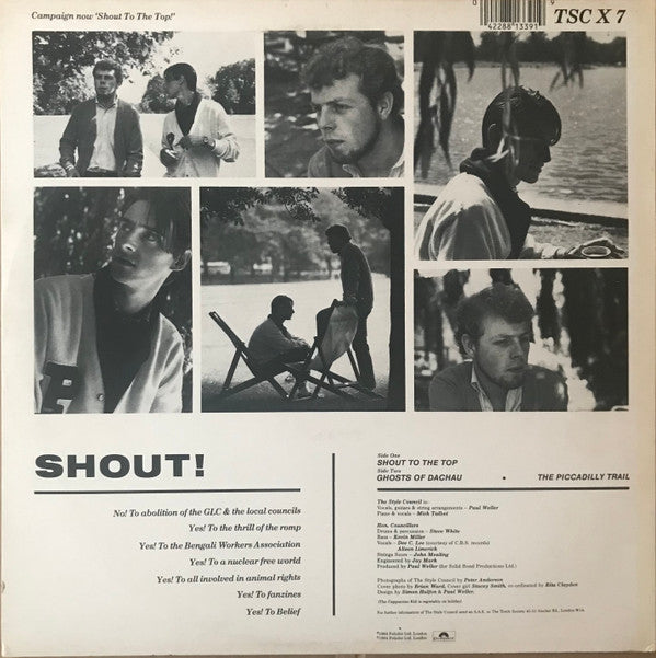 Master Release: Shout To The Top by The Style Council