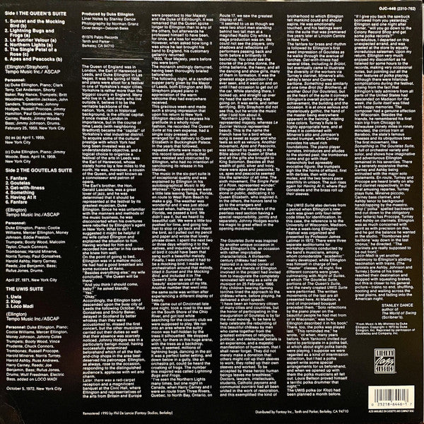Release: The Ellington Suites-Vinyl-US-1990-OJC 446, 2310-762-10303891