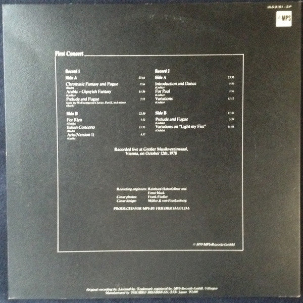 Master Release: Message From G. I by Friedrich Gulda