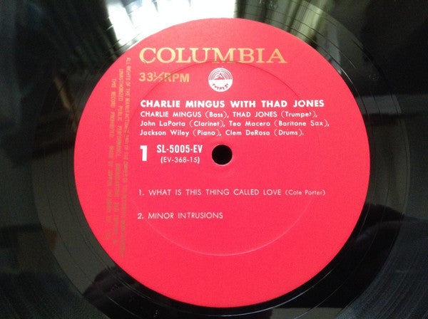 Release: The Jazz Experiments Of Charlie Mingus-Vinyl-Japan-None-SL-5005-EV-11529247