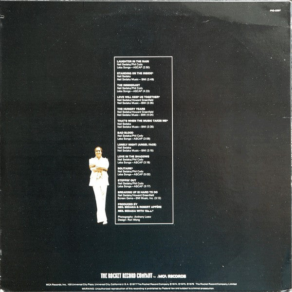 Release: Neil Sedaka's Greatest Hits-Vinyl-US-1977-PIG-2297, PIG-2297-10524915