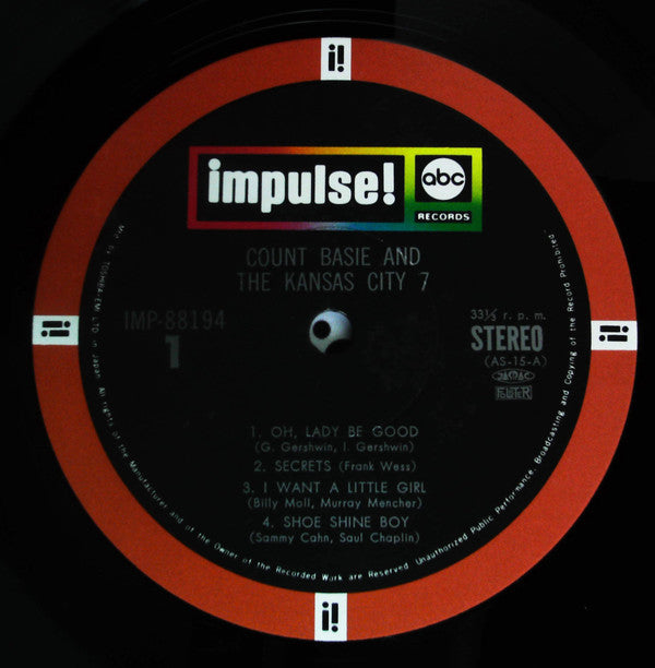 Count Basie And The Kansas City 7
