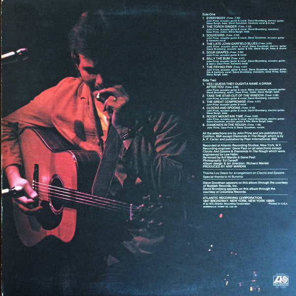 Release: Diamonds In The Rough-Vinyl-US-1972-SD 7240-10262915