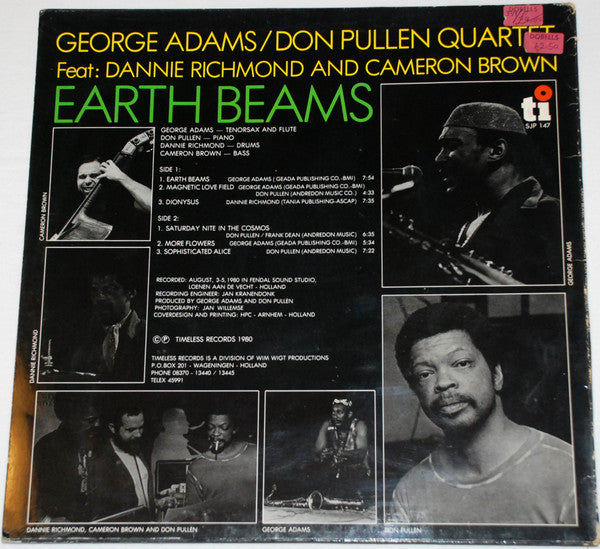 Release: Earth Beams-Vinyl-Netherlands-1980-SJP 147-16937637