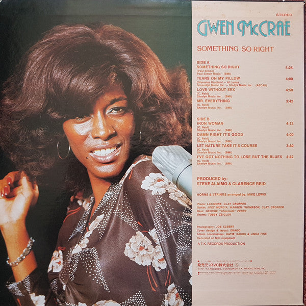 Master Release: Something So Right by Gwen McCrae