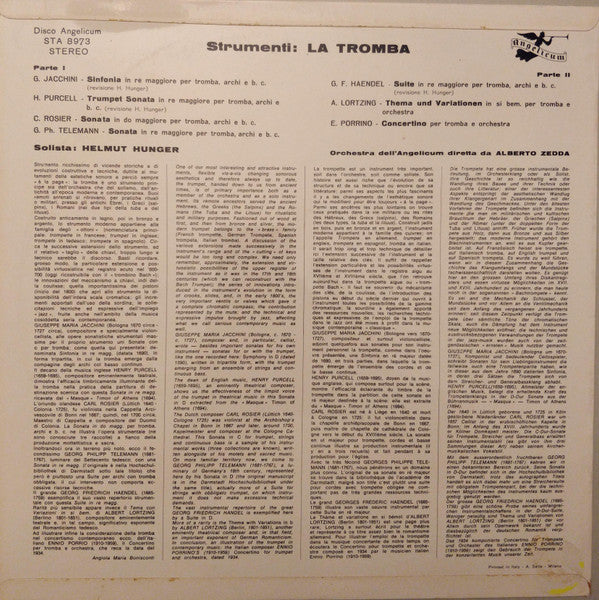 Master Release: Strumenti: La Tromba by Helmut Hunger