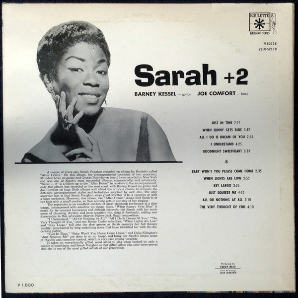 Sarah + 2