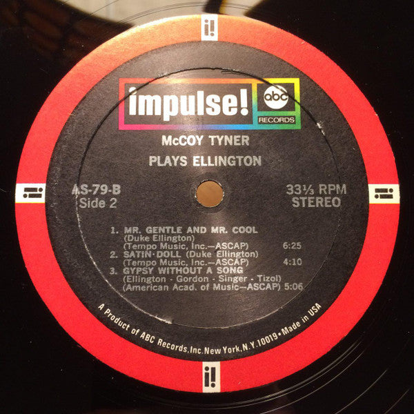 Master Release: McCoy Tyner Plays Ellington by McCoy Tyner