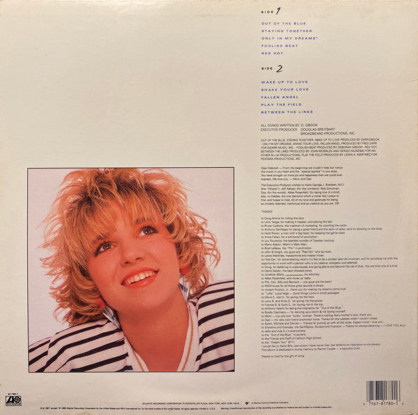 Master Release: Out Of The Blue by Debbie Gibson