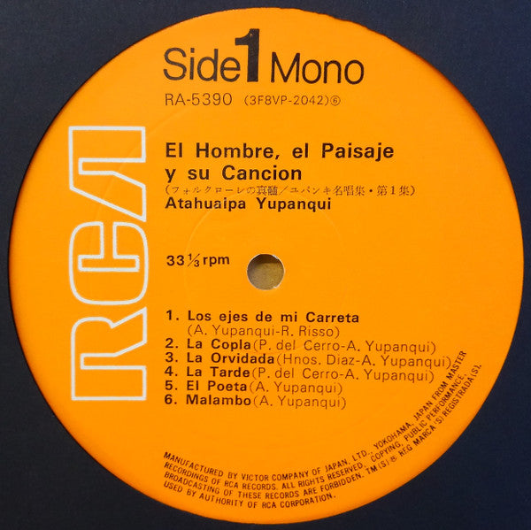 Release: El Hombre, El Paisaje Y Su Canción-Vinyl-Japan-None-RA-5390-20882140