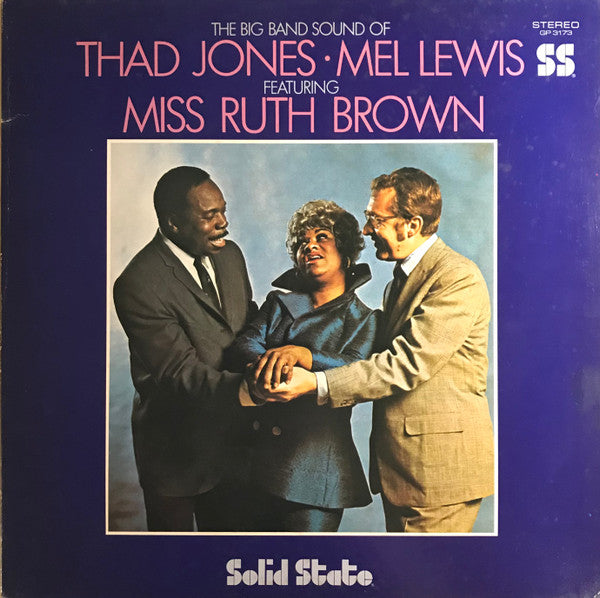 Release: The Big Band Sound Of Thad Jones • Mel Lewis Featuring Miss Ruth Brown-Vinyl-Japan-1978-GP 3173-24041429