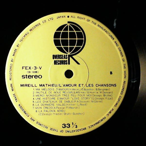 L'Amour Et Les Chansons