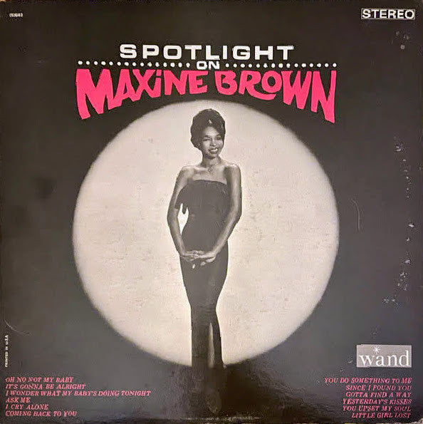 Master Release: Spotlight On Maxine Brown by Maxine Brown
