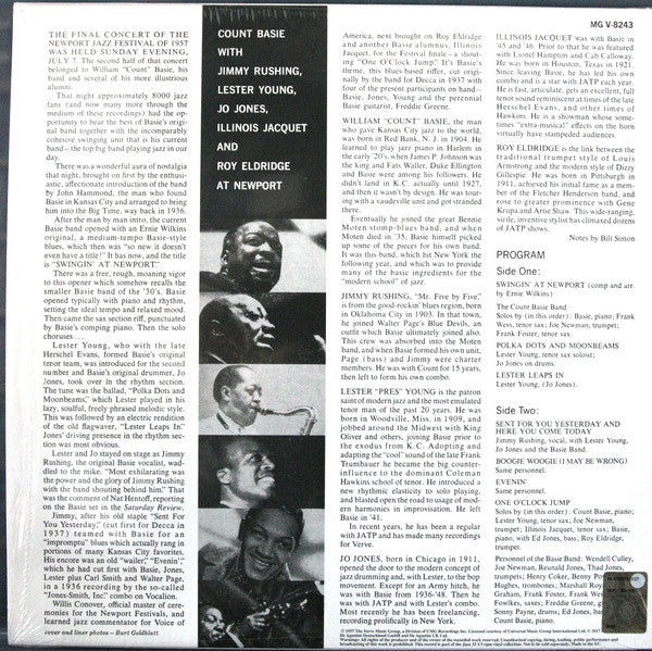 Count Basie At Newport