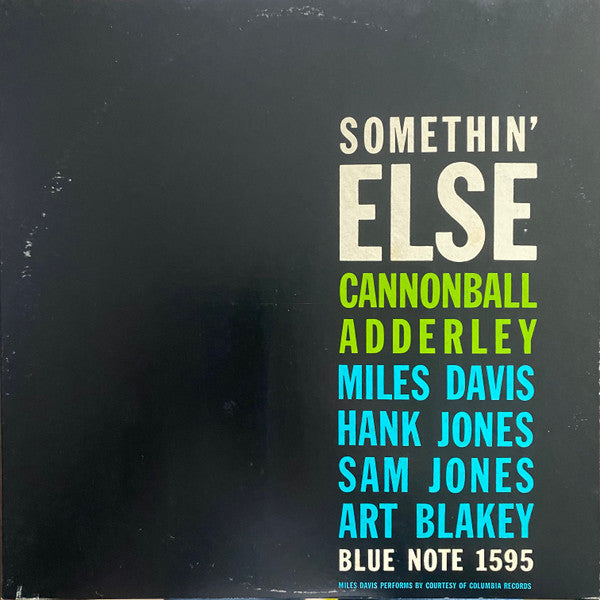 Release: Somethin' Else-Vinyl-Japan-1978-FRP 5-1, BST 81595, SILBT 7505-18178696